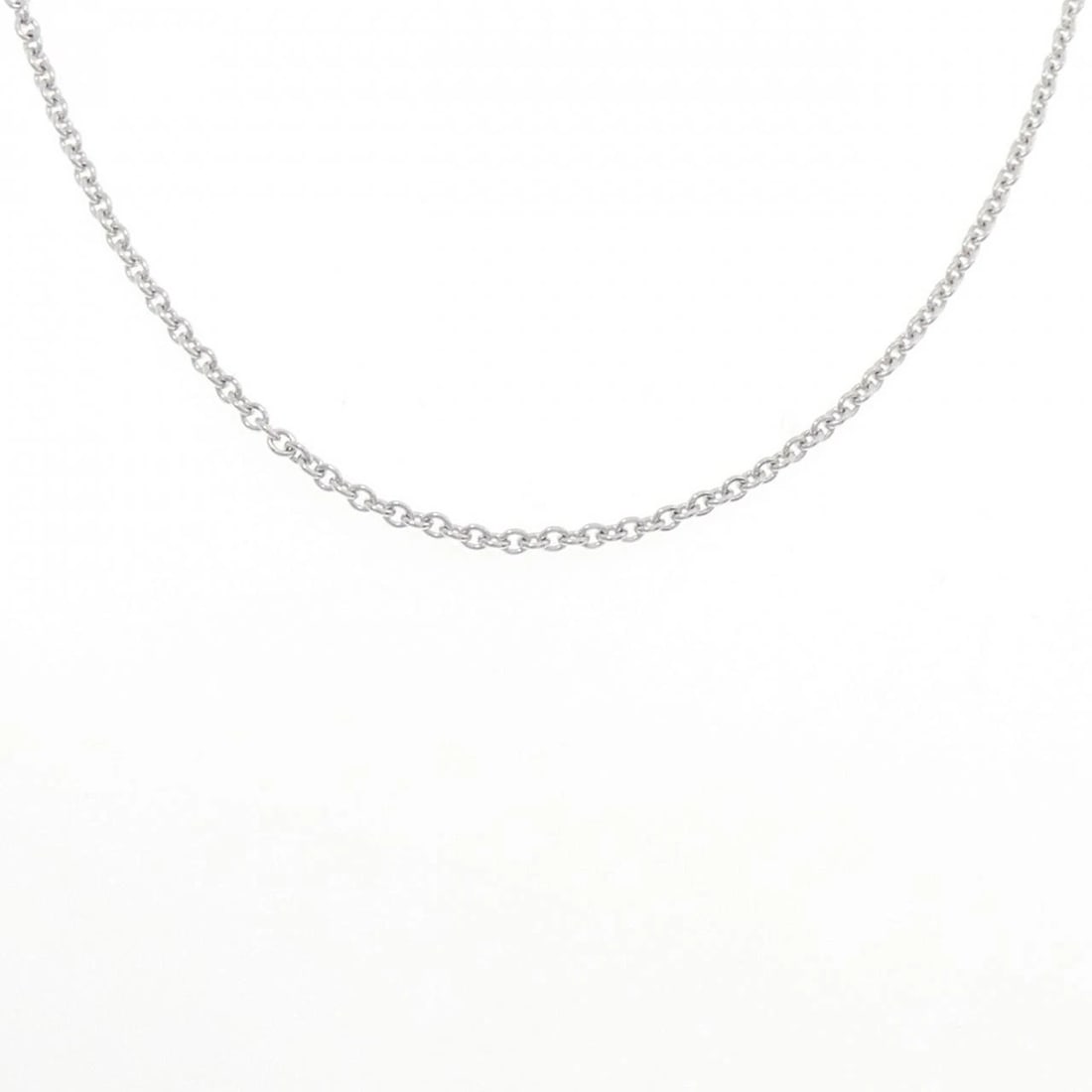 CARTIER FORSA CHAIN NECKLACE: Cartier Forsa Chain Necklace Brand: CARTIER Type/Style: Cartier Necklace Material: 750 white gold, Color: White Gold Size: Length43cmActual Size Chain maximum width approx.: 2.3mm Accessories: None