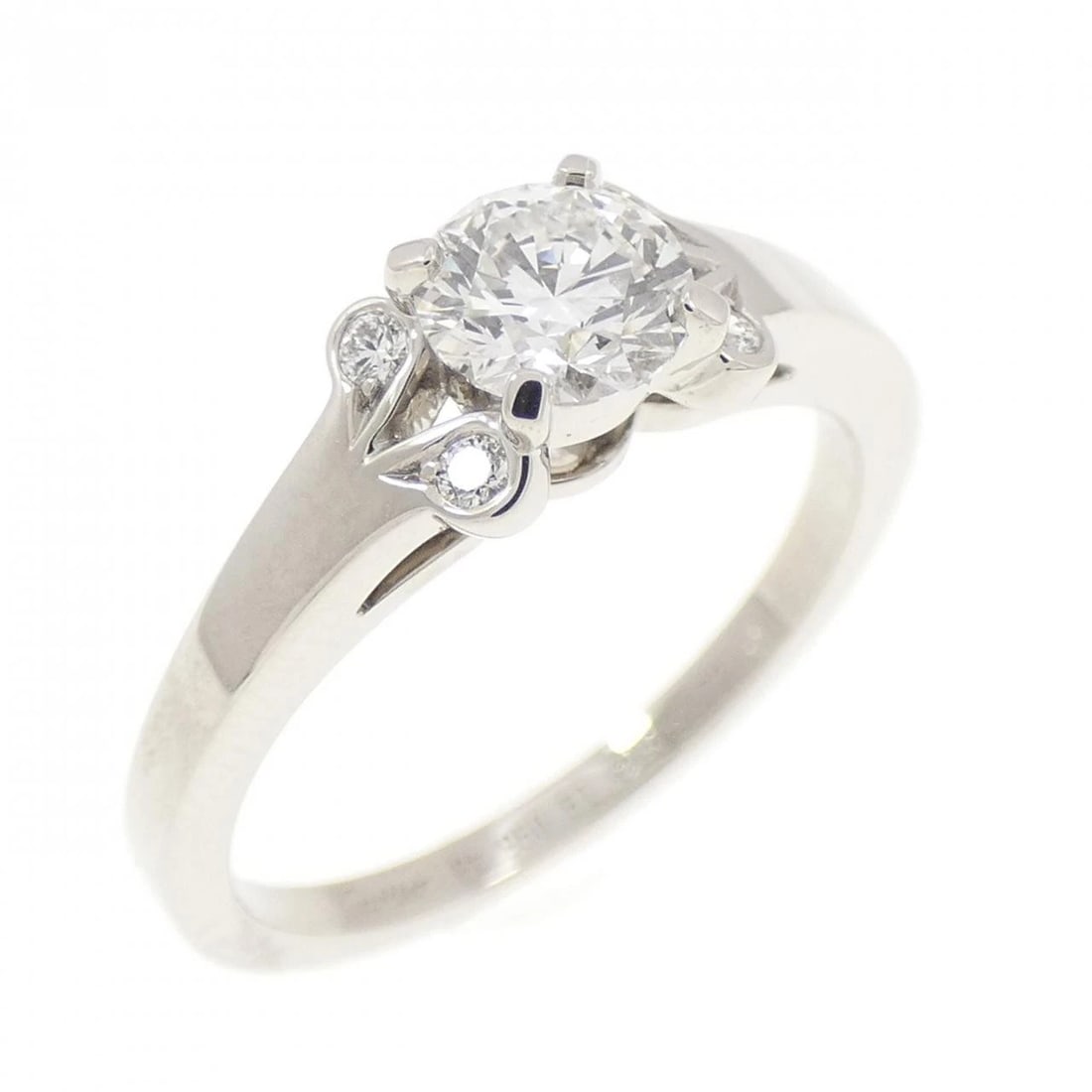 CARTIER BALLERINA RING: Cartier Ballerina Ring Brand: CARTIER Type/Style: Cartier Ring Material: Platinum950, Main Stone Natural Color: Silver Size: US5 3/4(51) Accessories: None Accessories Notice: When purchasing