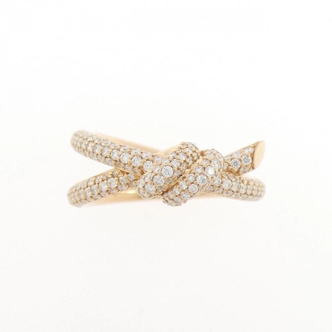 TIFFANY&CO. KNOT DOUBLE ROW RING - 2