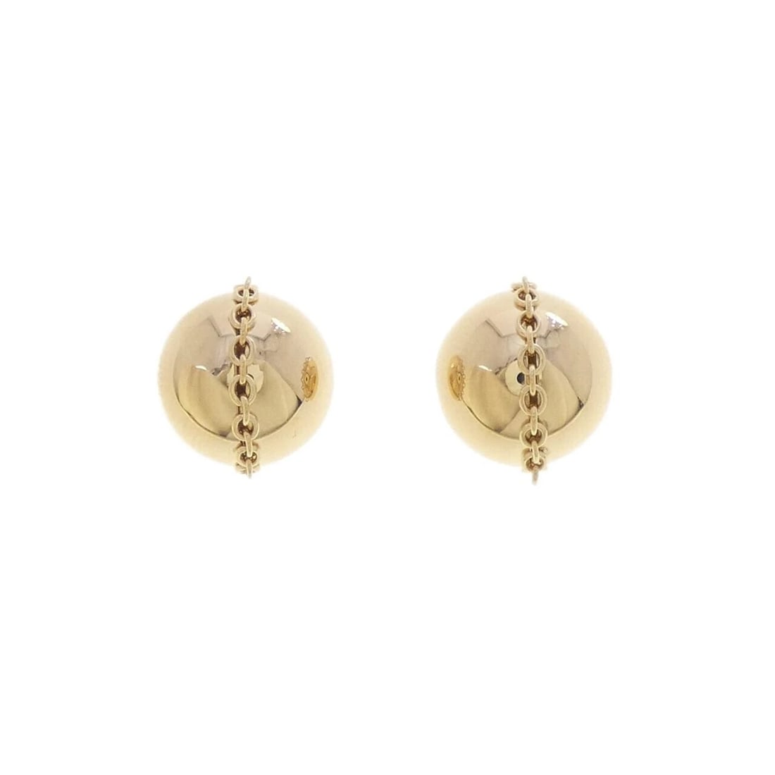 TIFFANY&CO. BOLT STUD PIERCE: TIFFANY&Co. Bolt Stud Pierce Brand: TIFFANY&Co. Type/Style: TIFFANY&Co. Pierce/Earring Material: 750 yellow gold, Color: YELLOW GOLD Size: Actual Size Approximate dimensions (height x width): 11.3cm x