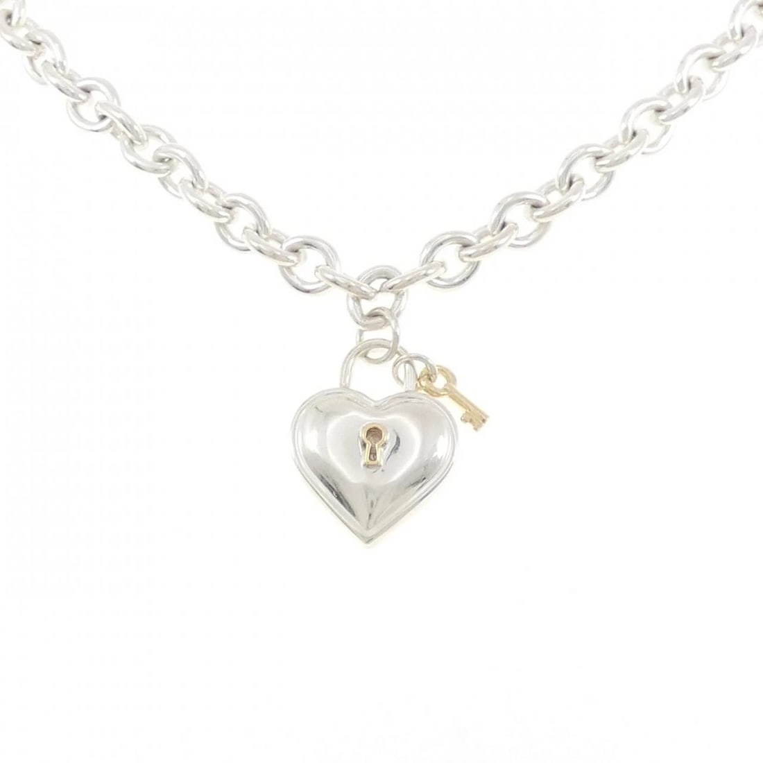 TIFFANY & CO. 925/750YG NECKLACE: TIFFANY & Co. 925/750YG Necklace Brand: TIFFANY&Co. Type/Style: TIFFANY&Co. Necklace Material: 925Silver/750Yellow Gold, Color: Silver/Yellow Gold Size: Length42cm Actual Size Pendant length approx.