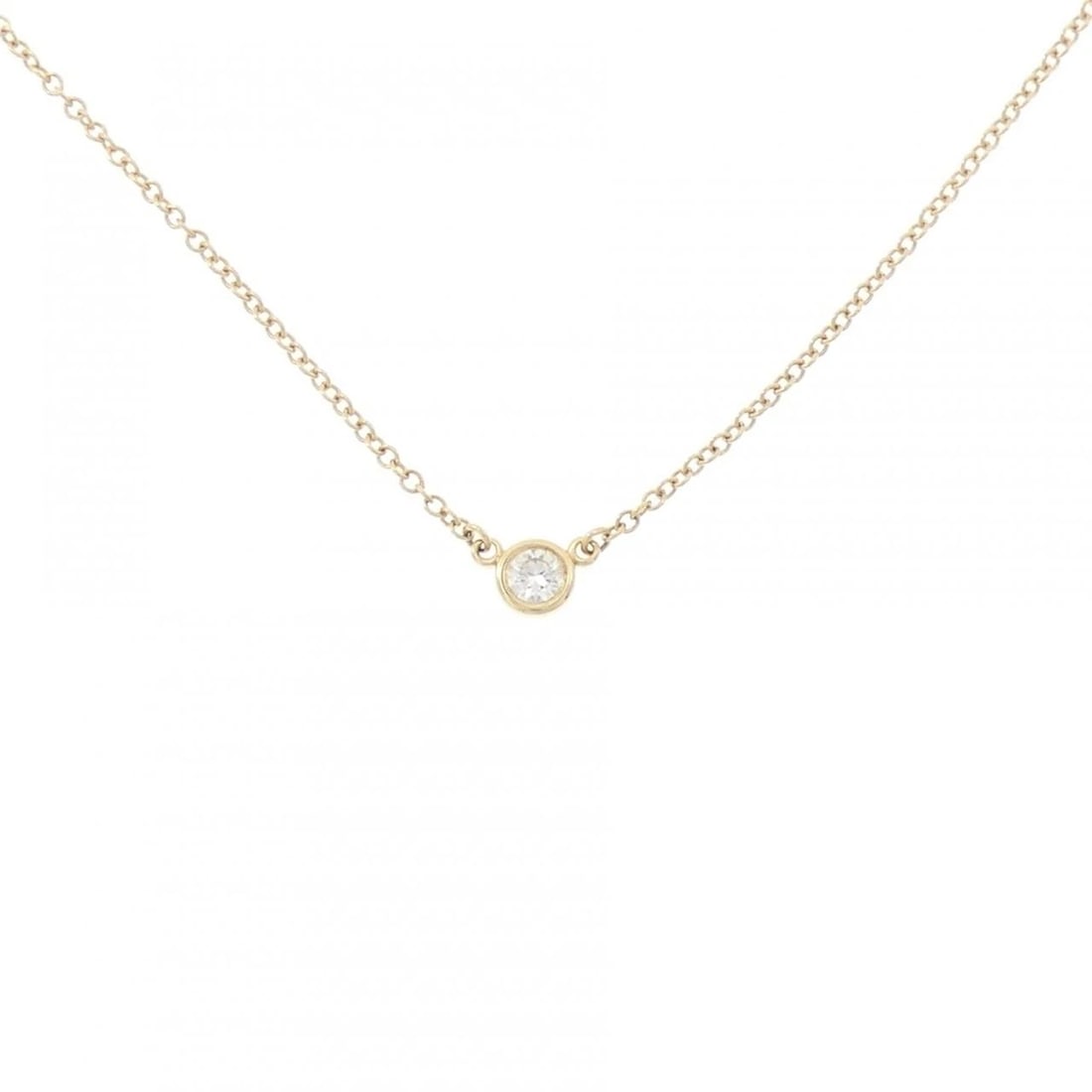 TIFFANY & CO. BY THE YARD NECKLACE: TIFFANY & Co. By the Yard Necklace Brand: TIFFANY&Co. Type/Style: TIFFANY&Co. Necklace Material: 750 yellow gold, Main Stone Natural Color: YELLOW GOLD Size: Length41cm Actual Size Diameteraround: 3.8