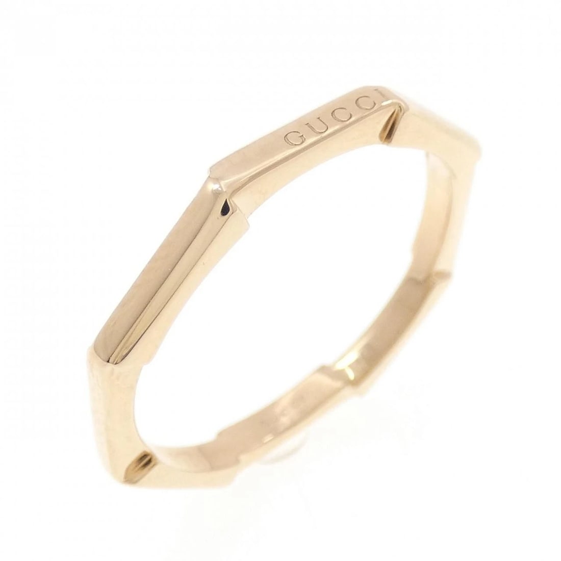 GUCCI LINK TO LOVE RING: Gucci Link to Love Ring Brand: GUCCI Type/Style: Gucci Ring Material: 750 Pink Gold, Color: PINK GOLD Size: US8 1/4(17) Accessories: None Accessories Notice: When purchasing pre-owned goods, please