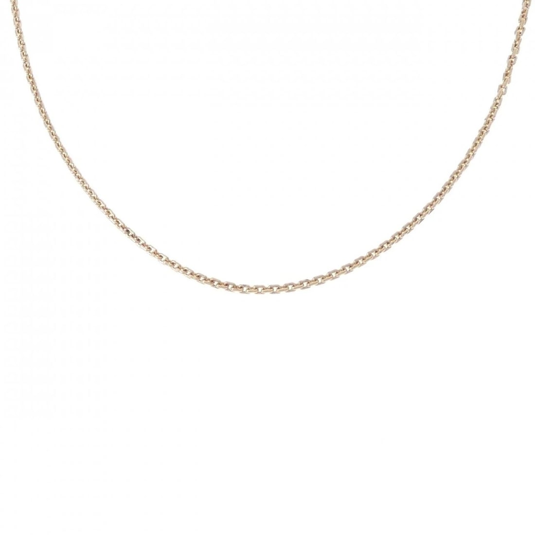 LOUIS VUITTON 750YG NECKLACE: Louis Vuitton 750YG Necklace Brand: LOUIS VUITTON Type/Style: Louis Vuitton Necklace Material: 750 yellow gold, Color: Yellow Gold Size: Length69-80cm Actual Size Chain maximum width approx.: 1.7mm