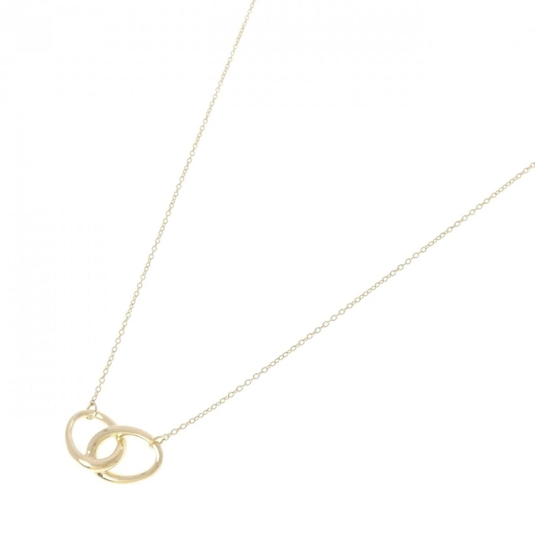TIFFANY&CO. DOUBLE LOOP NECKLACE - 2