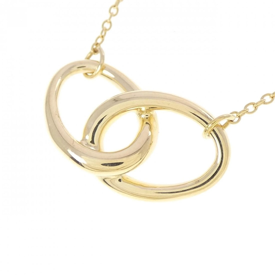 TIFFANY&CO. DOUBLE LOOP NECKLACE - 3