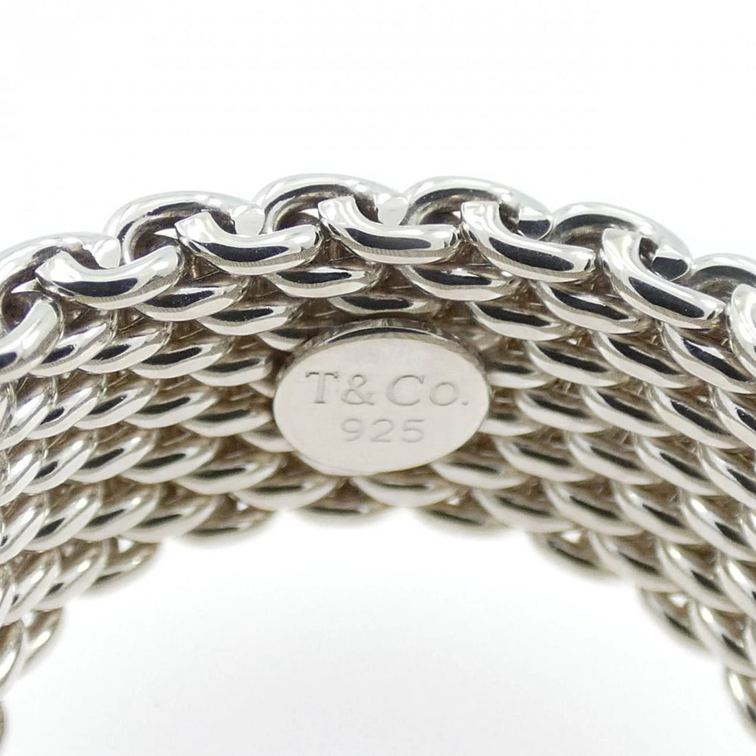 TIFFANY&CO. MESH RING - 2