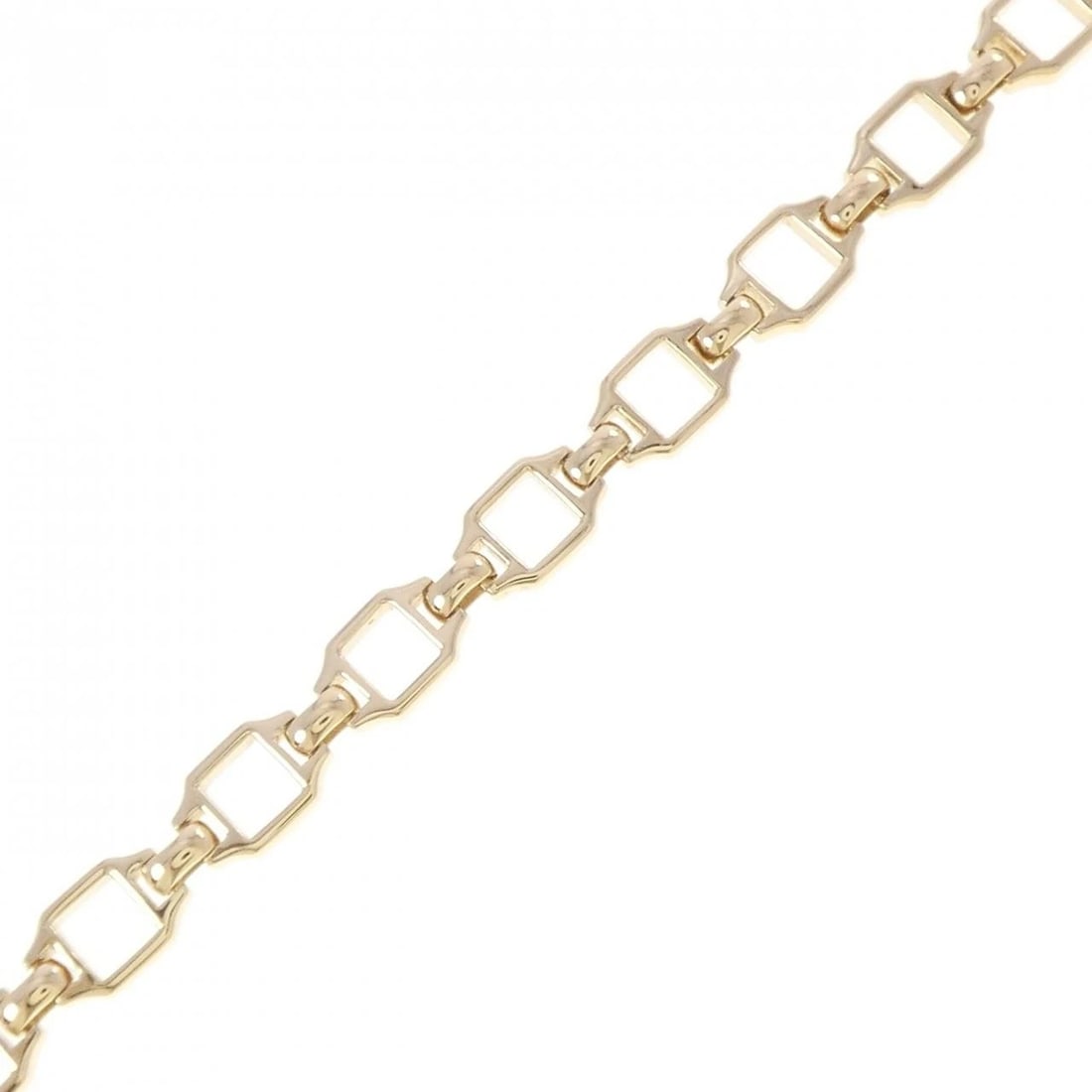 CARTIER 750YG BRACELET: Cartier 750YG Bracelet Brand: CARTIER Type/Style: Cartier Bracelets Material: 750 yellow gold, Color: yellow gold Size: 20cmActual Size Max width approx.: 5.3mm Accessories: None Accessories Notice: