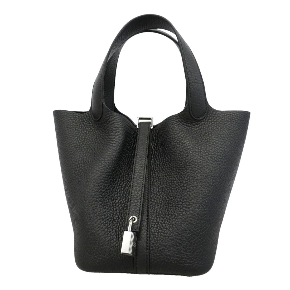 HERMES PICOTIN LOCK PM HANDBAG, TAURILLON CLEMENCE LEATHER (1 of 3)
