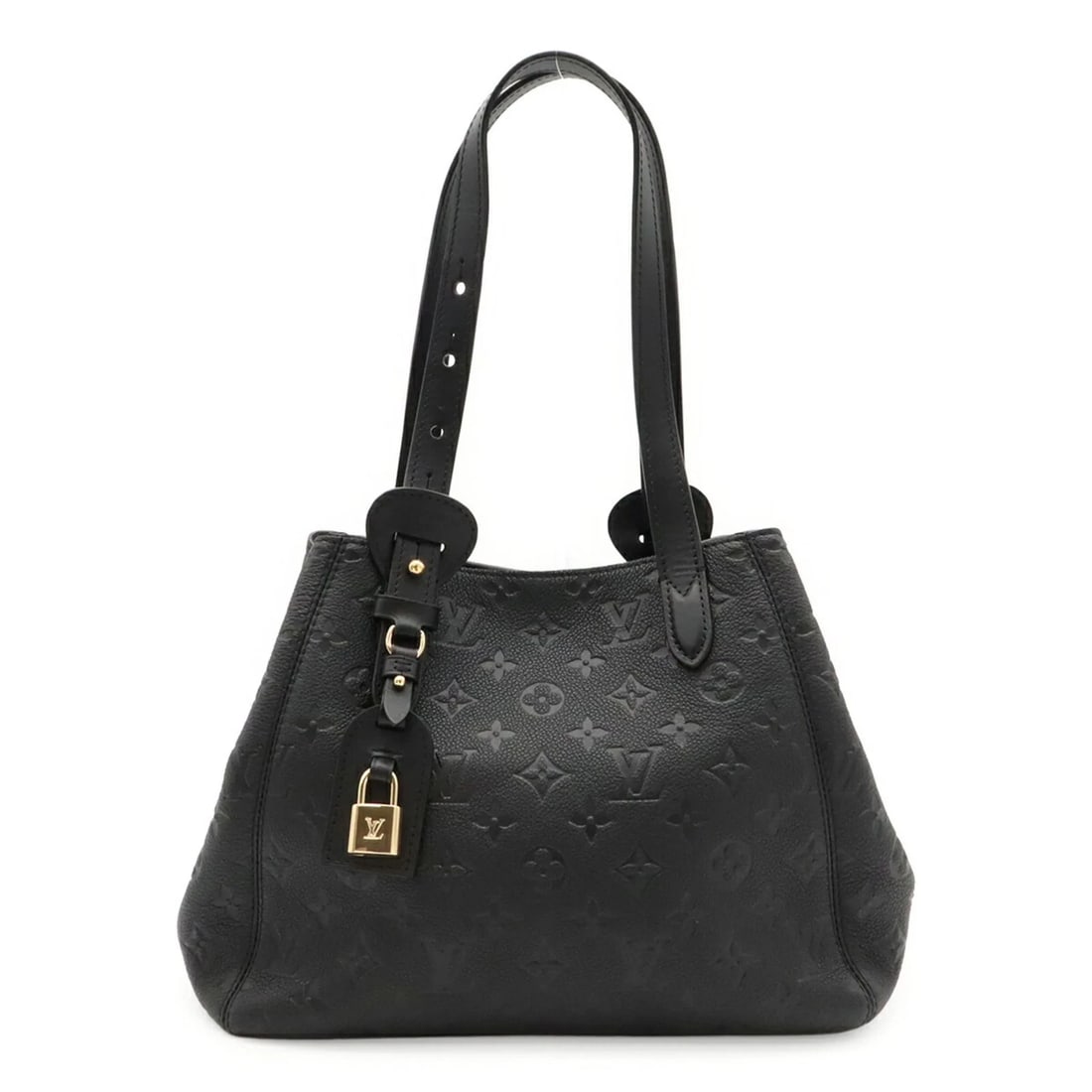 LOUIS VUITTON MONOGRAM EMPREINTE: Louis Vuitton Monogram Empreinte Brand: Louis Vuitton Type/Style: Shoulder bag, Tote bag Material: Monogram Empreinte Color: Black, Monogram, Noir Size: (HxWxD) 23cm x 28.5cm x 13cm / 9.05inch x 11.22