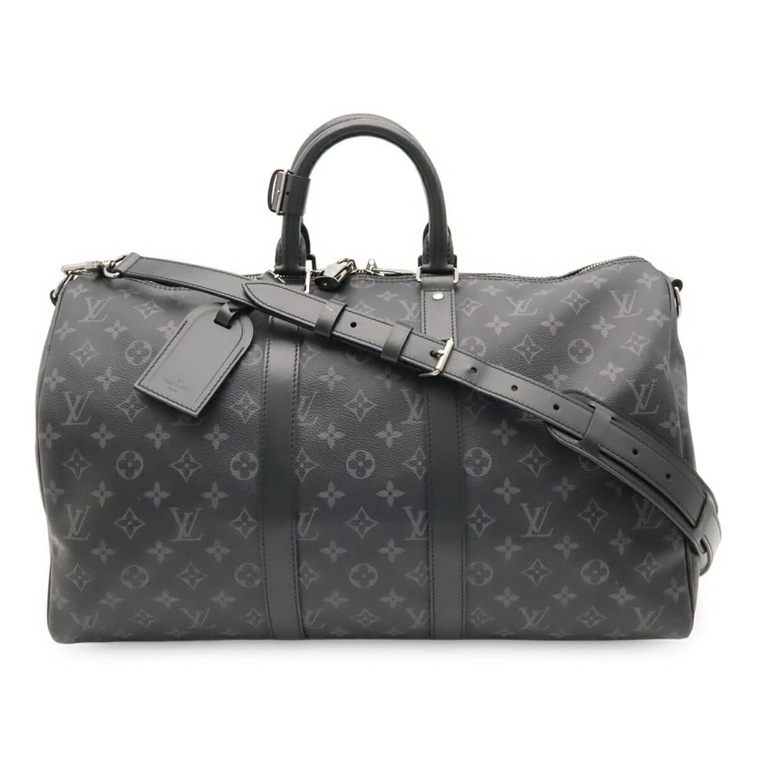 LOUIS VUITTON MONOGRAM ECLIPSE KEEPALL BANDOULIERE - 2