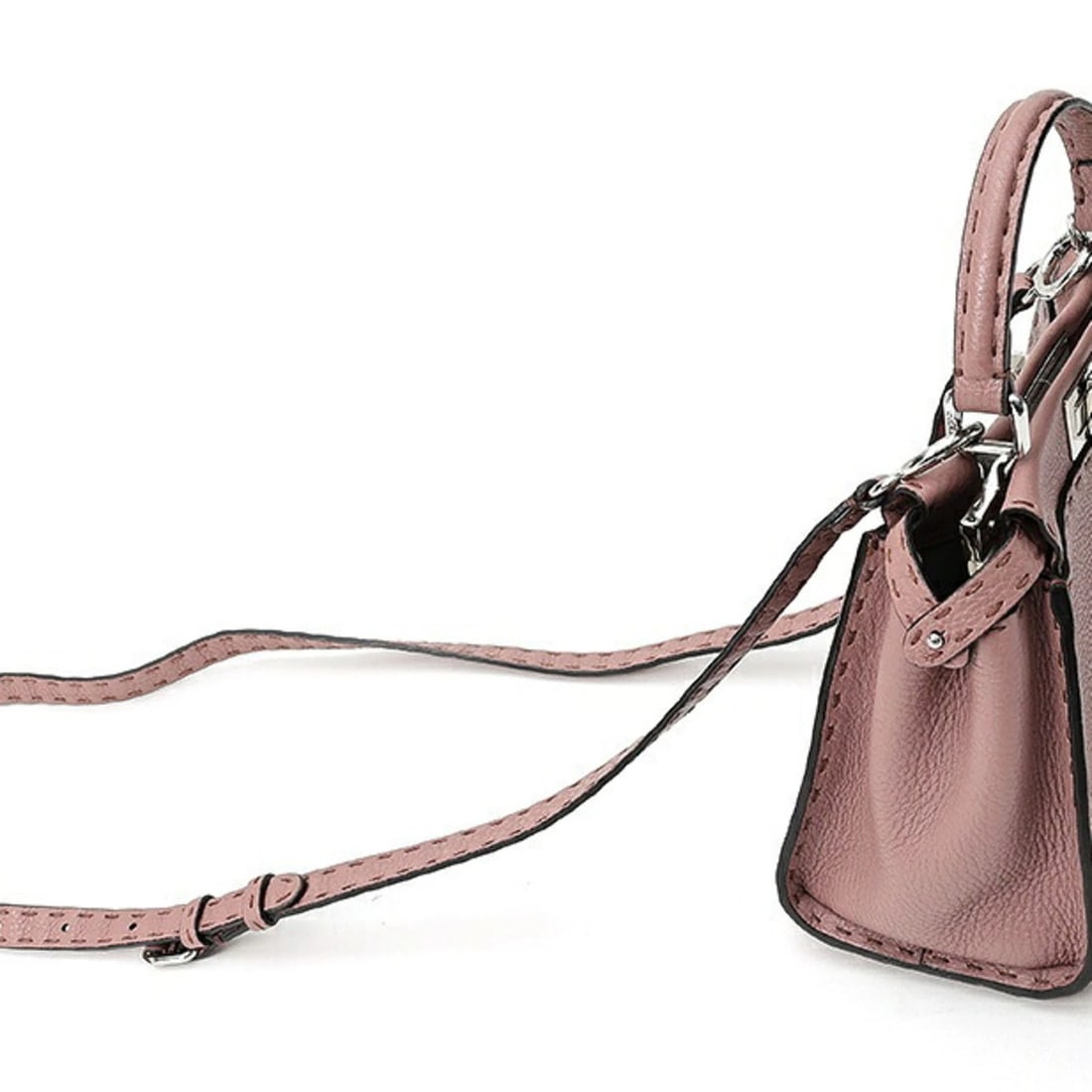 FENDI PEEKABOO MINI SHOULDER BAG - 2