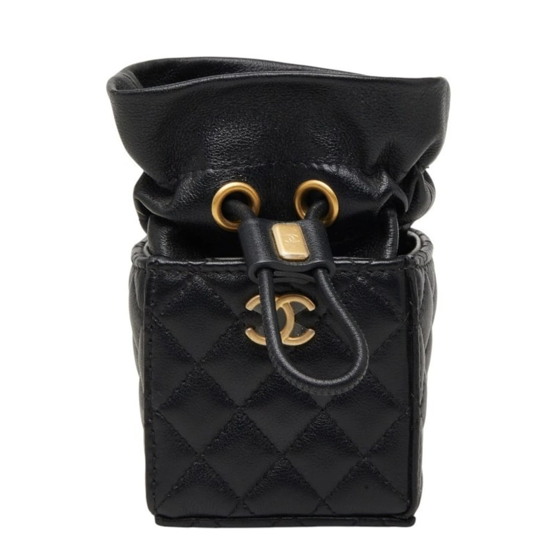 CHANEL MATELASSE COCO MARK MINI DRAWSTRING BAG - 2