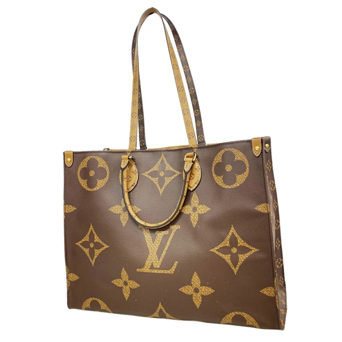 LOUIS VUITTON MONOGRAM REVERSE: Louis Vuitton Monogram Reverse Brand: Louis Vuitton Type/Style: Tote bag Material: none Color: Brown Size: (HxWxD) 32cm x 41.5cm x 17cm / 12.59inch x 16.33inch x 6.69inch Accessories: None