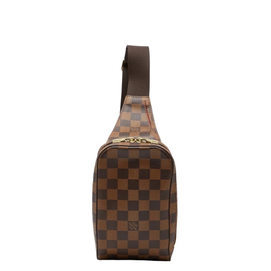 LOUIS VUITTON DAMIER GERONIMOS OLD MODEL SHOULDER BAG: Louis Vuitton Damier Geronimos Old Model Shoulder Bag Brand: Louis Vuitton Type/Style: Shoulder bag, Sling bag Material: PVC , Leather Color: Brown Size: (HxWxD) 19cm x 11cm x 6cm / 7.48inch x 4.33inc