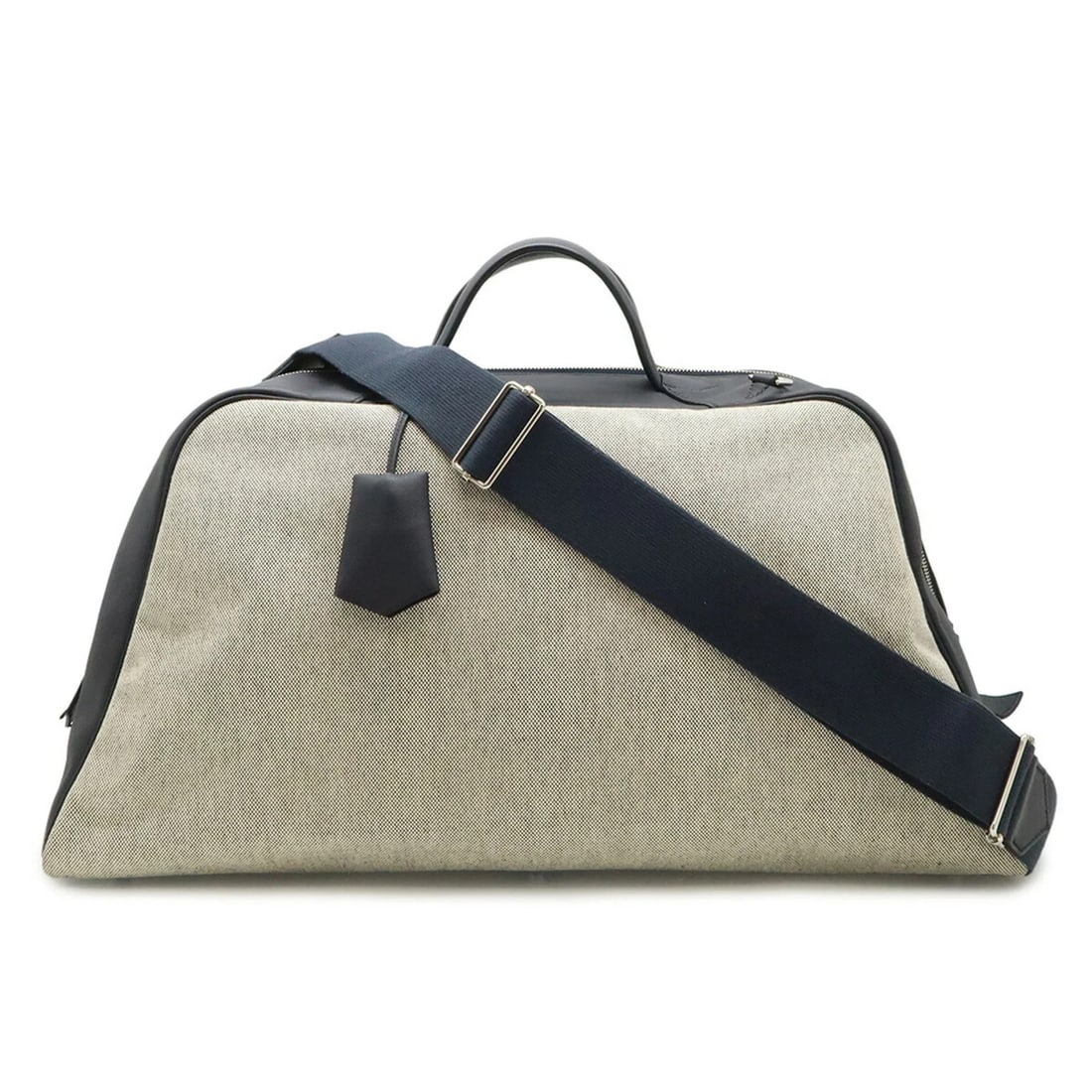 HERMES CAVOUR 48H BOSTON BAG TRAVEL TOILE H TAURILLON (1 of 4)