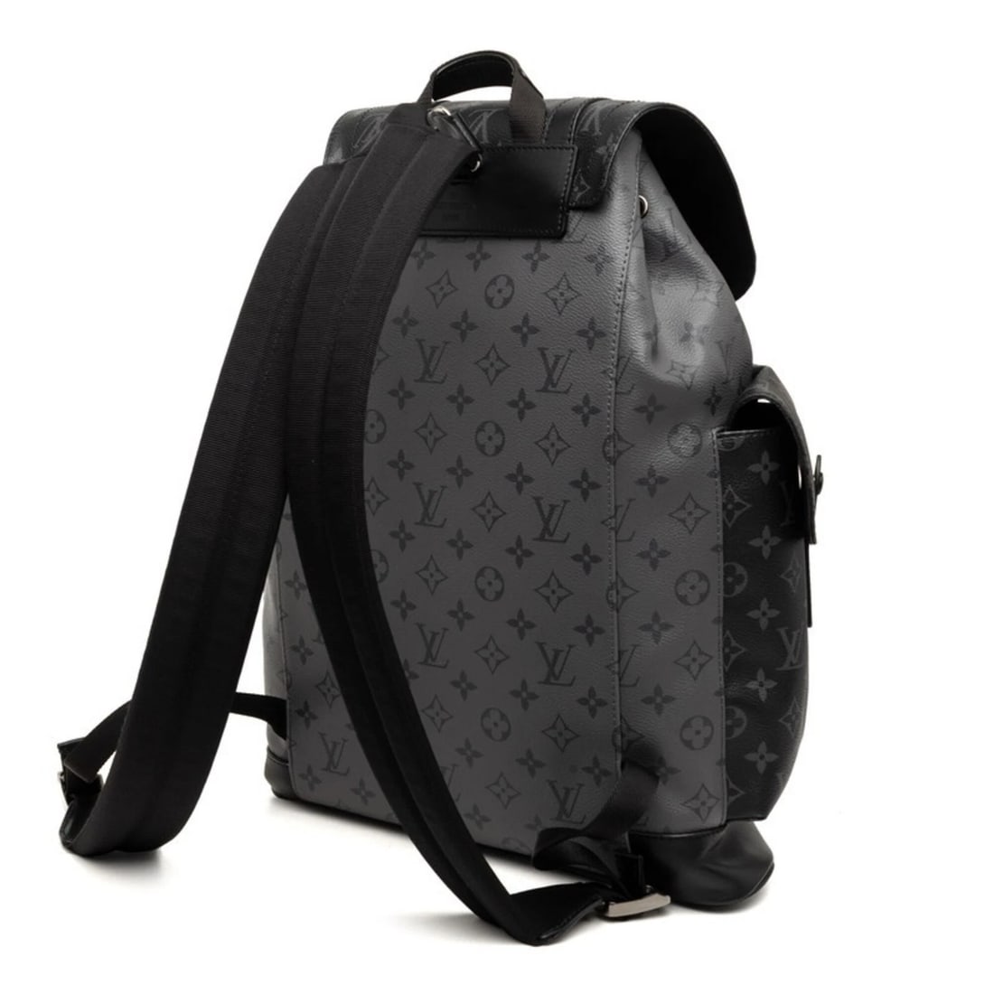 LOUIS VUITTON MONOGRAM ECLIPSE CHRISTOPHER MM BACKPACK - 2