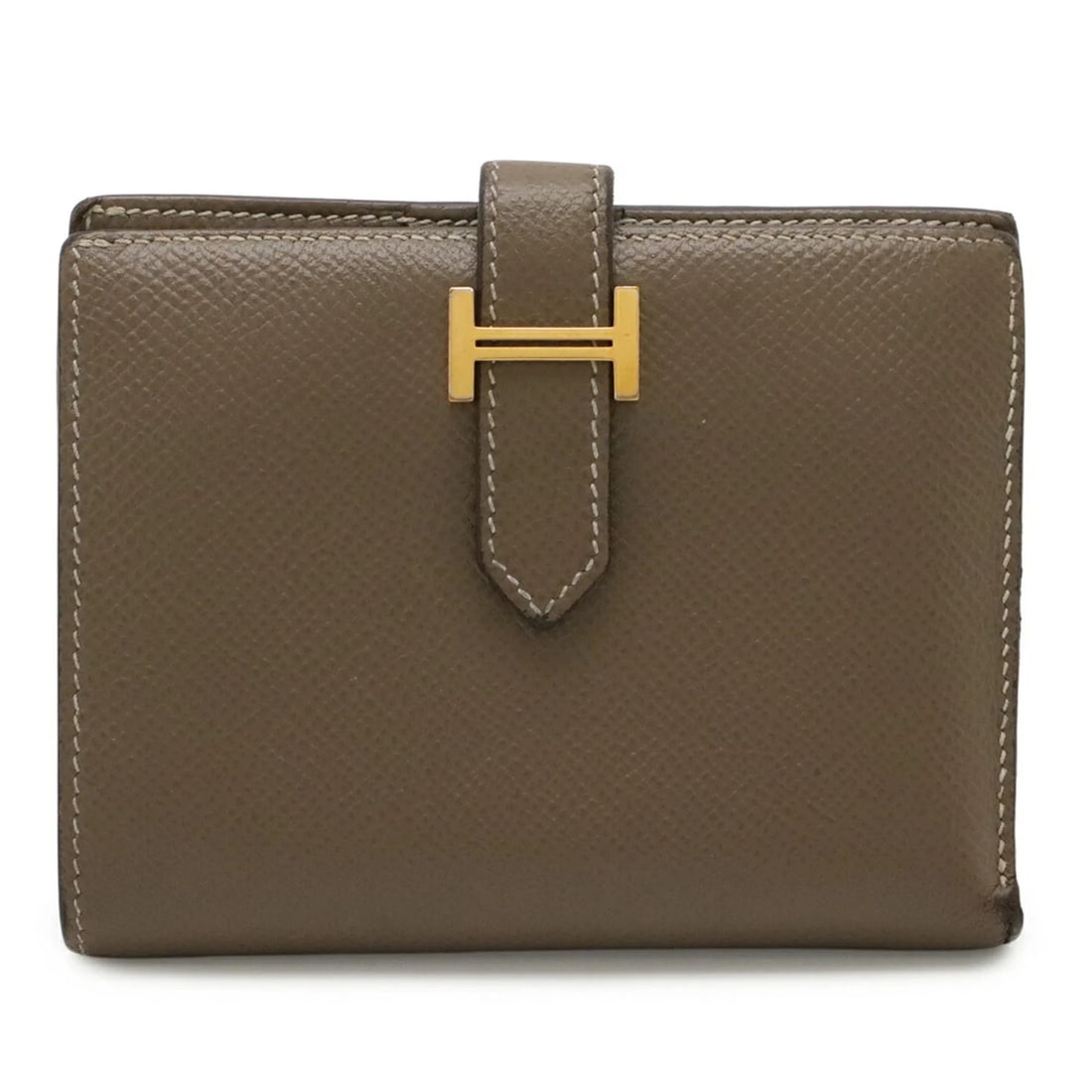 HERMES BEARN COMPACT BI-FOLD WALLET, VEAU EPSOM LEATHER (1 of 4)