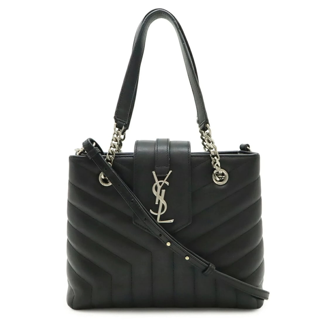 SAINT LAURENT PARIS YVES SAINT LAURENT: SAINT LAURENT PARIS Yves Saint Laurent Brand: Yves Saint Laurent Type/Style: Shoulder bag Material: Quilting Color: Black Size: (HxWxD) 19cm x 24cm x 10cm / 7.48inch x 9.44inch x 3.93inch Accessor