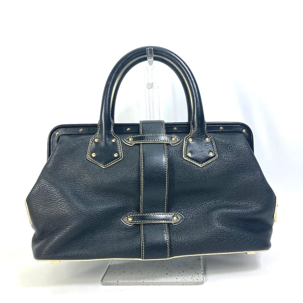 LOUIS VUITTON SUHALI ANGENU PM BAG DOCTOR BAG HAND BAG: LOUIS VUITTON Suhali Angenu PM bag doctor bag Hand Bag Brand: LOUIS VUITTON Type/Style: Hand Bag Material: Suhari leather Color: Noir / Black Size: W12.6xH8.1xD5.3inch / W32cmxH20.5cmxD13.5cm Acce