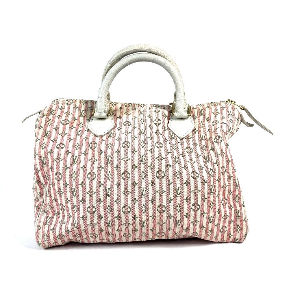 LOUIS VUITTON MONOGRAM MINI-RUN CROISETTE HAND BAG: LOUIS VUITTON Monogram Mini-Run Croisette Hand Bag Brand: LOUIS VUITTON Type/Style: Hand Bag Material: Monogram Mini-LinCanvas Color: Rouge / pink Size: W11.6xH7.3xD6.3inch / W29.5cmxH18.5cmxD16cm