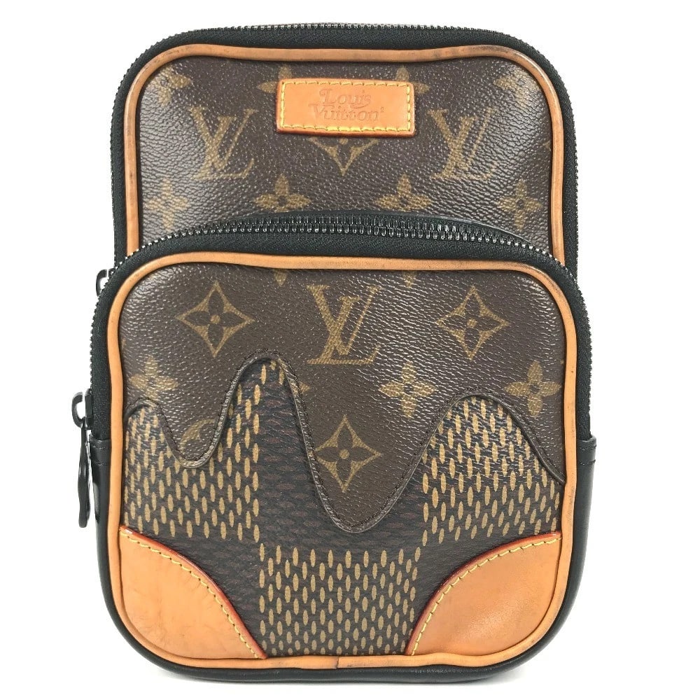 LOUIS VUITTON DAMIER GIANT NIGO SLING BELT BAG (1 of 6)