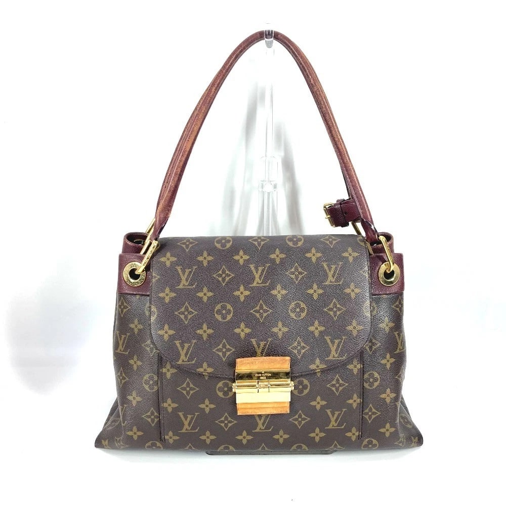 LOUIS VUITTON MONOGRAM ORAMP TOTE BAG FLAP SHOULDER BAG: LOUIS VUITTON Monogram Oramp Tote Bag Flap Shoulder Bag Brand: LOUIS VUITTON Type/Style: Shoulder Bag Material: MonogramCanvas Color: Brownxpurple Size: W15.0xH9.8xD5.1inch / W38cmxH25cmxD13cm Acc