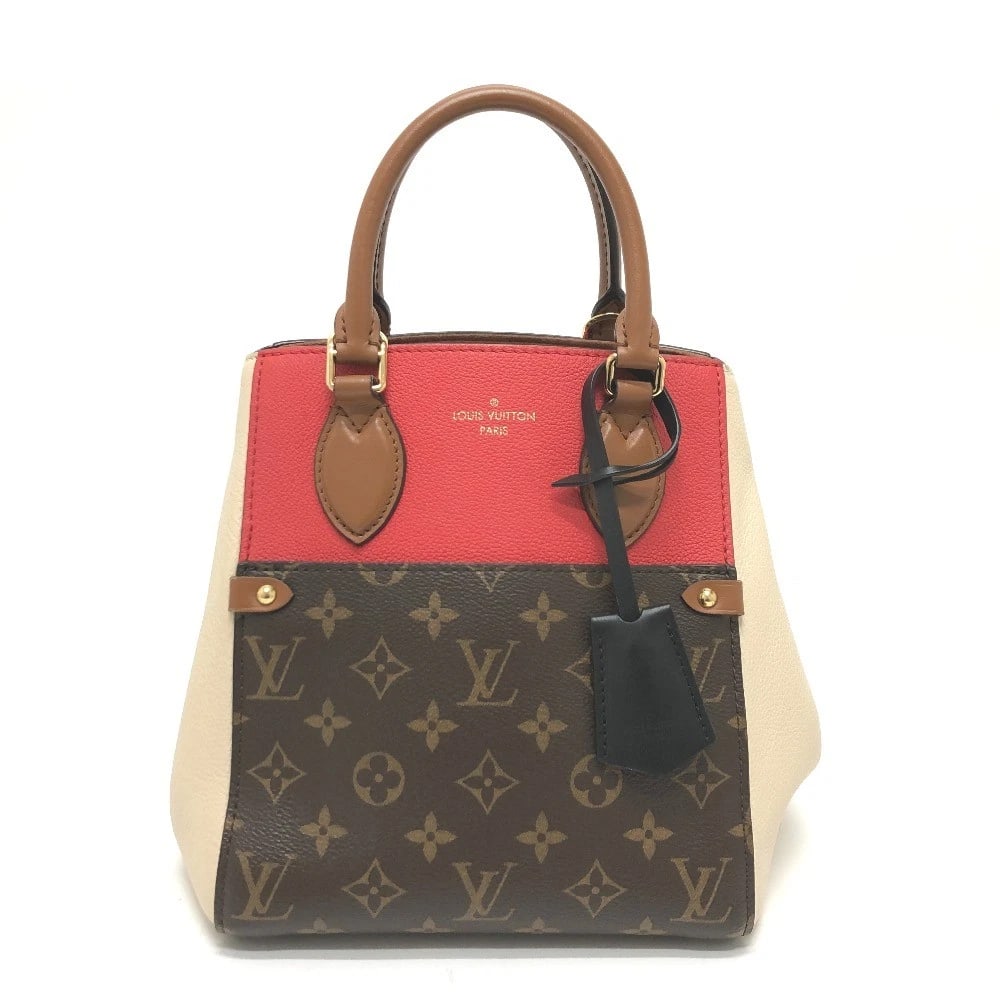LOUIS VUITTON MONOGRAM FORD TOTE PM BAG TOTE BAG: LOUIS VUITTON Monogram ford tote PM Bag Tote Bag Brand: LOUIS VUITTON Type/Style: Tote Bag Material: MonogramCanvas Color: BrownxGoldHardware Size: W7.9xH9.1xD6.7inch / W20cmxH23cmxD17cm Accessori