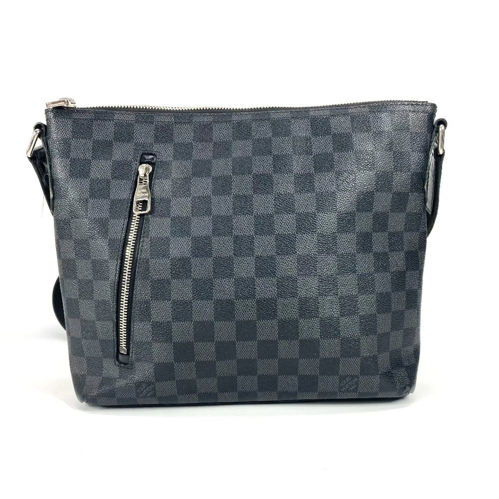 LOUIS VUITTON DAMIER GRAPHITE MICK PM BAG SHOULDER BAG: LOUIS VUITTON Damier Graphite Mick PM Bag Shoulder Bag Brand: LOUIS VUITTON Type/Style: Shoulder Bag Material: DamierGraphiteCanvas Color: Black Size: W12.6xH9.4xD3.1inch / W32cmxH24cmxD8cm Access