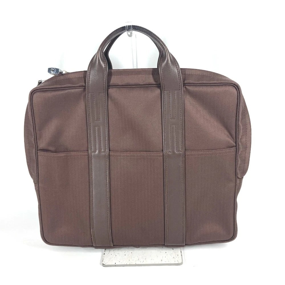 HERMES ORDINATION BAGS HAND BAG TOTE BAG SHOULDER BAG: HERMES Ordination Bags Hand Bag Tote Bag Shoulder Bag Brand: HERMES Type/Style: Business bag Material: Nylon Color: Brown Size: W14.2xH11.8xD2.0inch / W36cmxH30cmxD5cm Accessories: None Ac