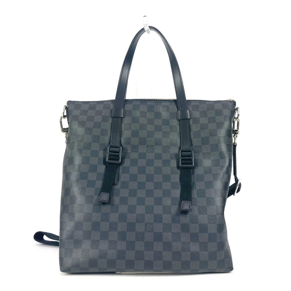 LOUIS VUITTON DAMIERGRAPHITE SKYLINE CROSSBODY TOTE BAG: LOUIS VUITTON DamierGraphite Skyline Crossbody Tote Bag Brand: LOUIS VUITTON Type/Style: Shoulder Bag Material: DamierGraphiteCanvas Color: Black Size: W12.2xH14.2xD3.5inch / W31cmxH36cmxD9cm Acce