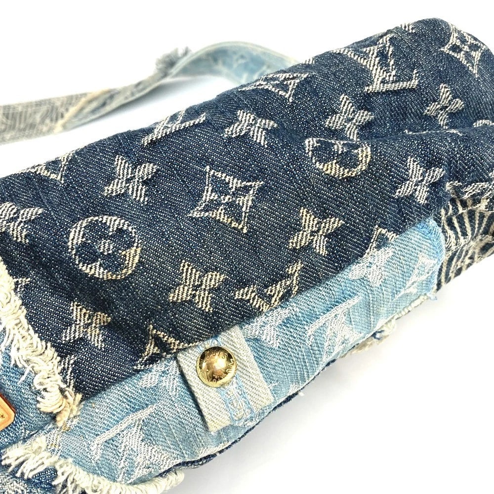 LOUIS VUITTON MONOGRAMDENIM PATCHWORK POST MESSENGER - 4