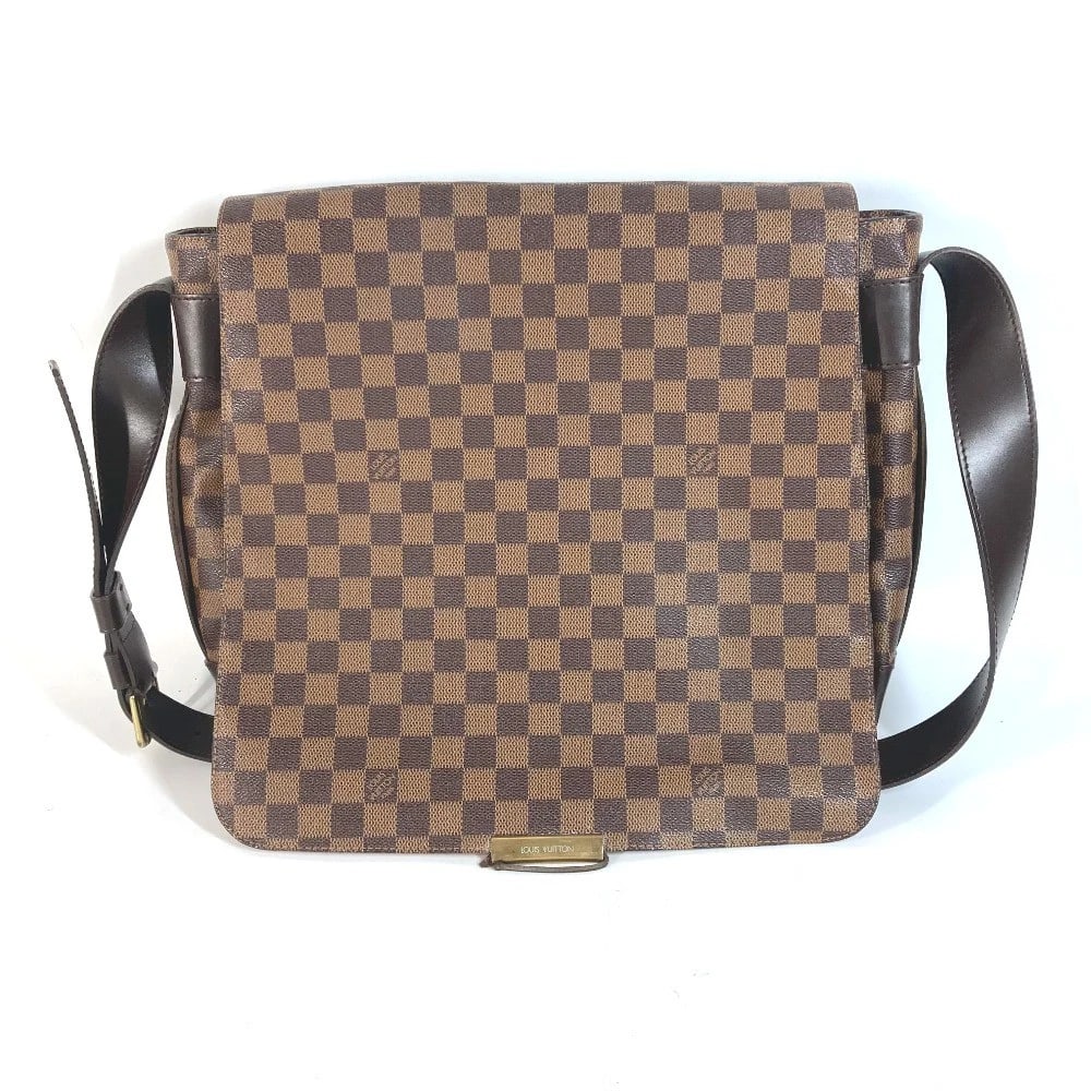 LOUIS VUITTON DAMIER BASTILLE CROSSBODY BAGS: LOUIS VUITTON Damier Bastille Crossbody Bags Brand: LOUIS VUITTON Type/Style: Shoulder Bag Material: Damier Canvas Color: Ebene / Brown Size: W12.0xH10.8xD3.7inch / W30.5cmxH27.5cmxD9.5cm
