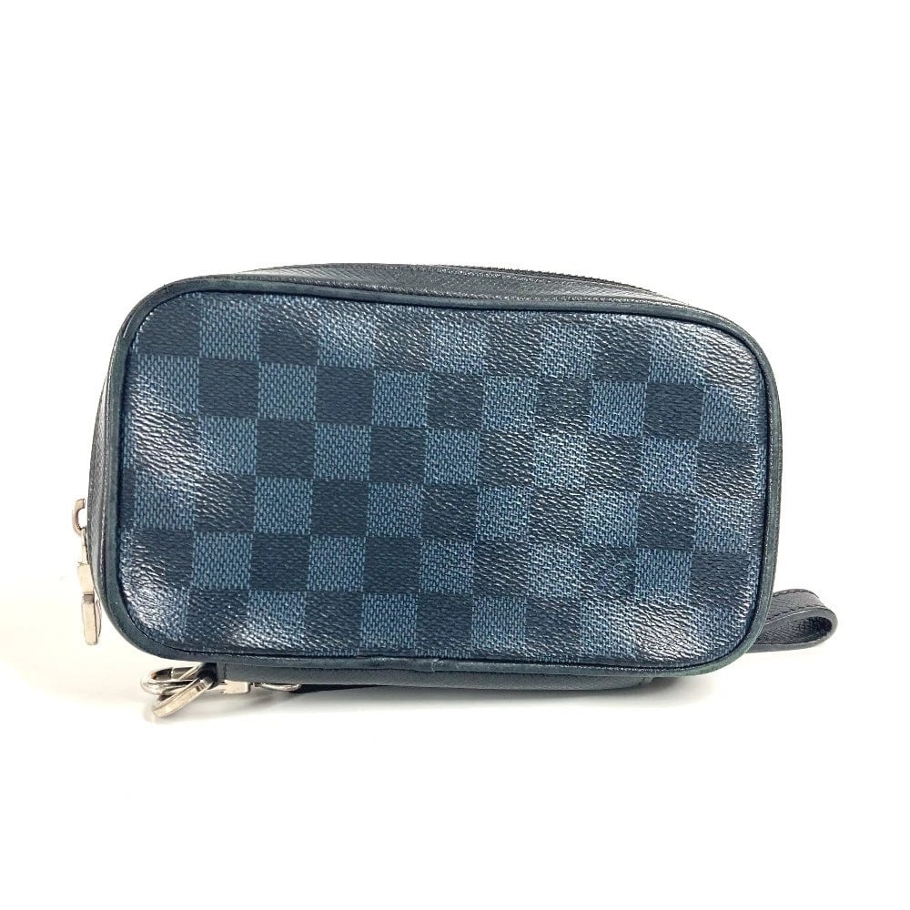 LOUIS VUITTON DAMIER COBALT PORTEFEUILLE ZIPPY SOFT BAG: LOUIS VUITTON Damier Cobalt Portefeuille Zippy Soft Bag Brand: LOUIS VUITTON Type/Style: Clutch bag Material: Damier Cobalt Canvas Color: Navy Size: W7.3xH3.9xD1.2inch / W18.5cmxH10cmxD3cm