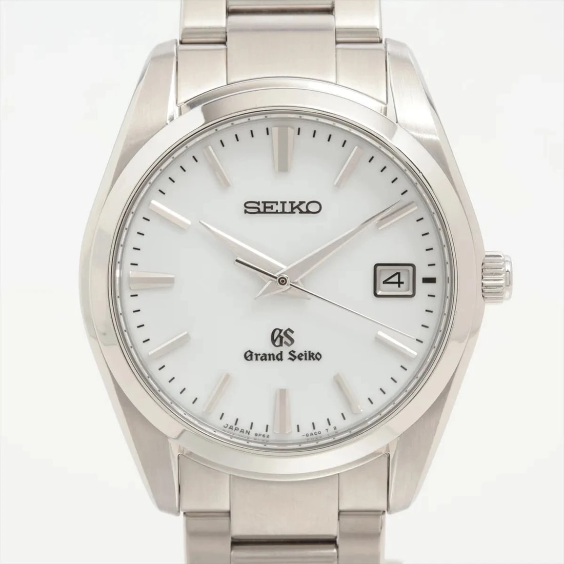 GRAND SEIKO HERITAGE COLLECTION SS QZ WHITE: Grand Seiko Heritage Collection SS QZ white Brand: Grand Seiko Type/Style: Wristwatch Material: SS Color: Dial Color White Size: Case:W1.2 x H1.2inch / W35 x H35 Circumference of Wrist:6.9inch / 17.5