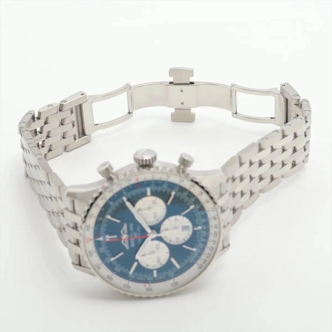 BREITLING NAVITIMER CHRONOGRAPH SS BLUE - 4