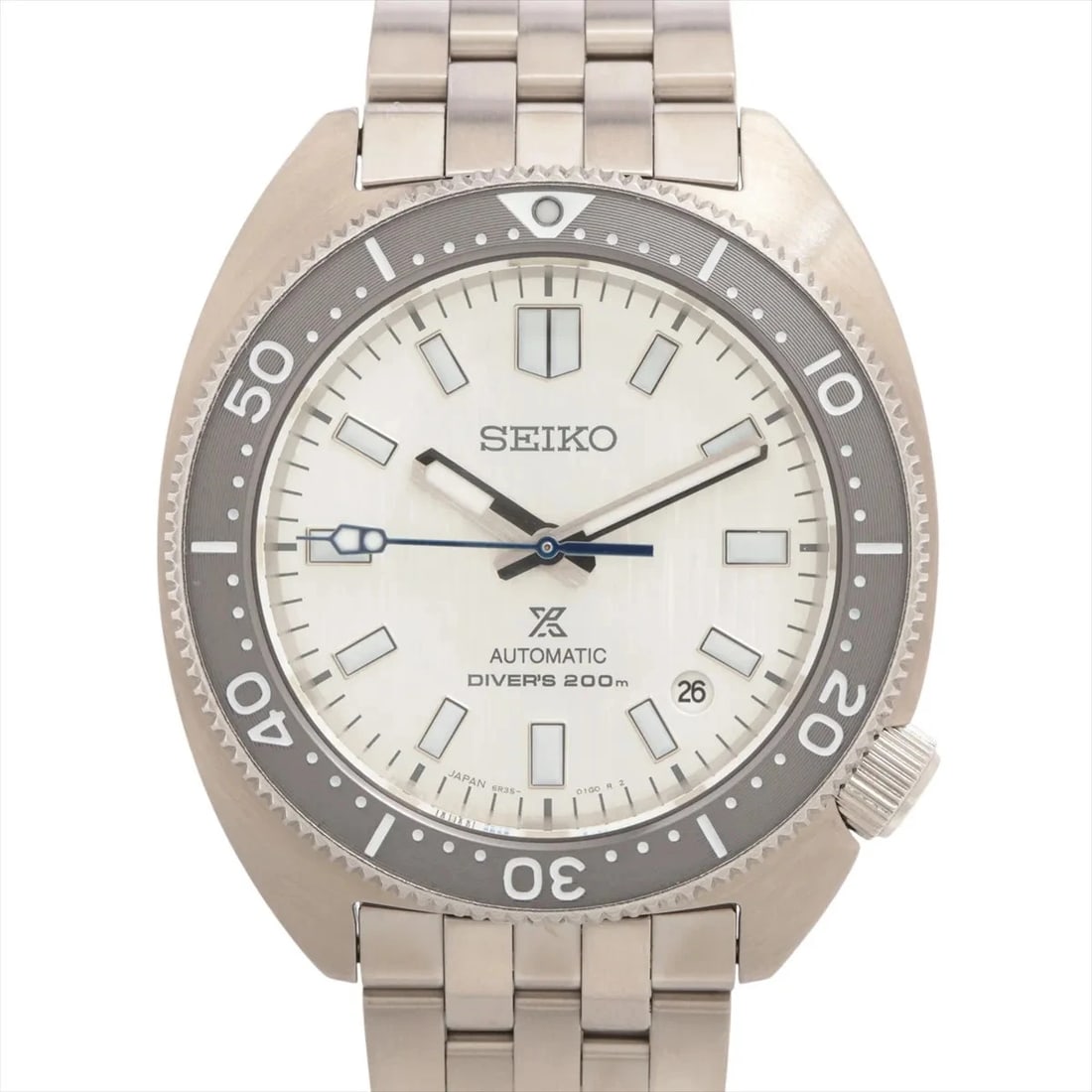 SEIKO PROSPEX WATCH SS: Seiko Prospex Watch SS Brand: Seiko Type/Style: Wristwatch Material: SS Color: Dial Color Silver Size: Case:W1.6 x H1.6inch / W41 x H46.9 Circumference of Wrist:6.7inch / 17 Accessories: None