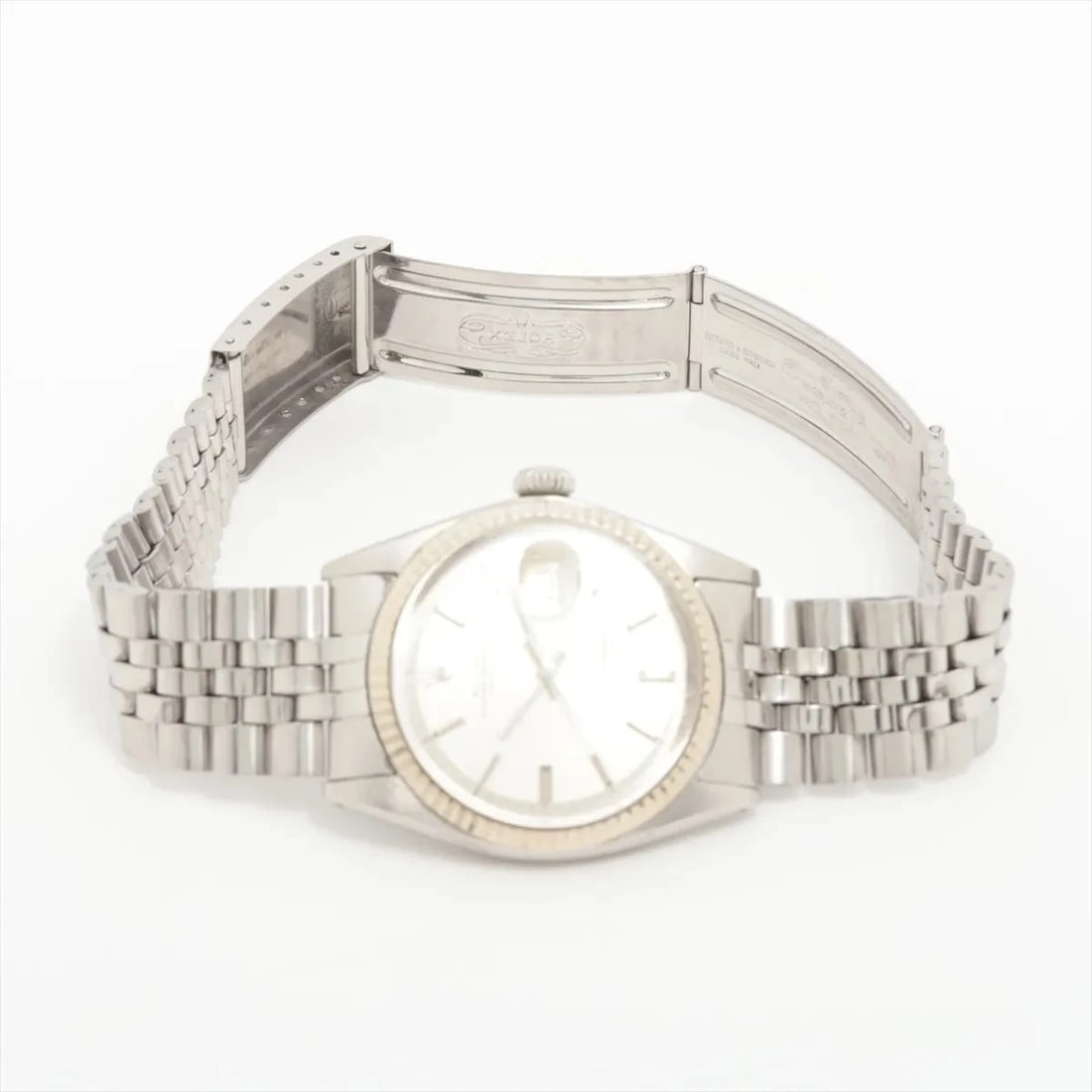 ROLEX DATEJUST SS?WG SILVER - 4