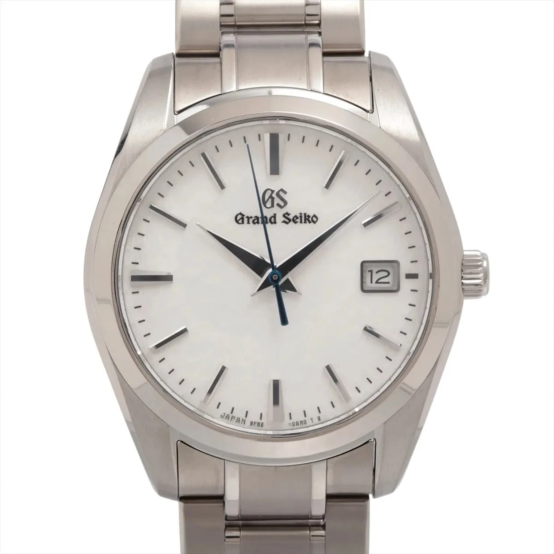 GRAND SEIKO HERITAGE COLLECTION SNOW WHITE TI QZ: Grand Seiko Heritage Collection Snow white TI QZ Brand: Grand Seiko Type/Style: Wristwatch Material: TI Color: Dial Color White Size: Case:W1.2 x H1.6inch / W37 x H44.6 Circumference of Wrist:7.5inch