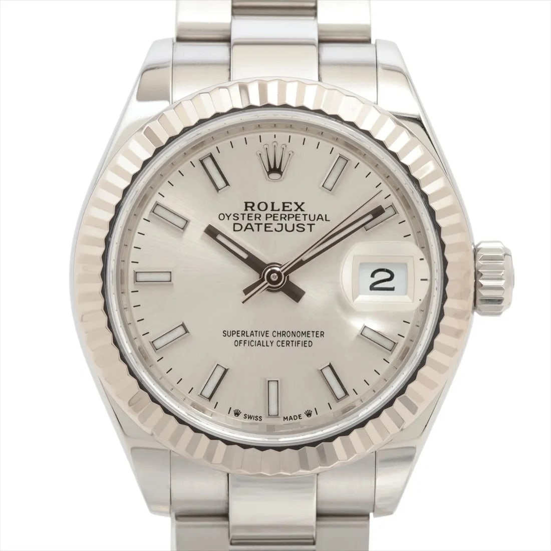 ROLEX DATEJUST SS?WG SILVER