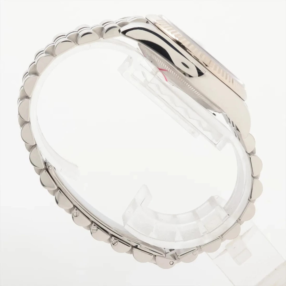 ROLEX DATEJUST SS?WG BLACK ENGRAVED COMPUTER - 3