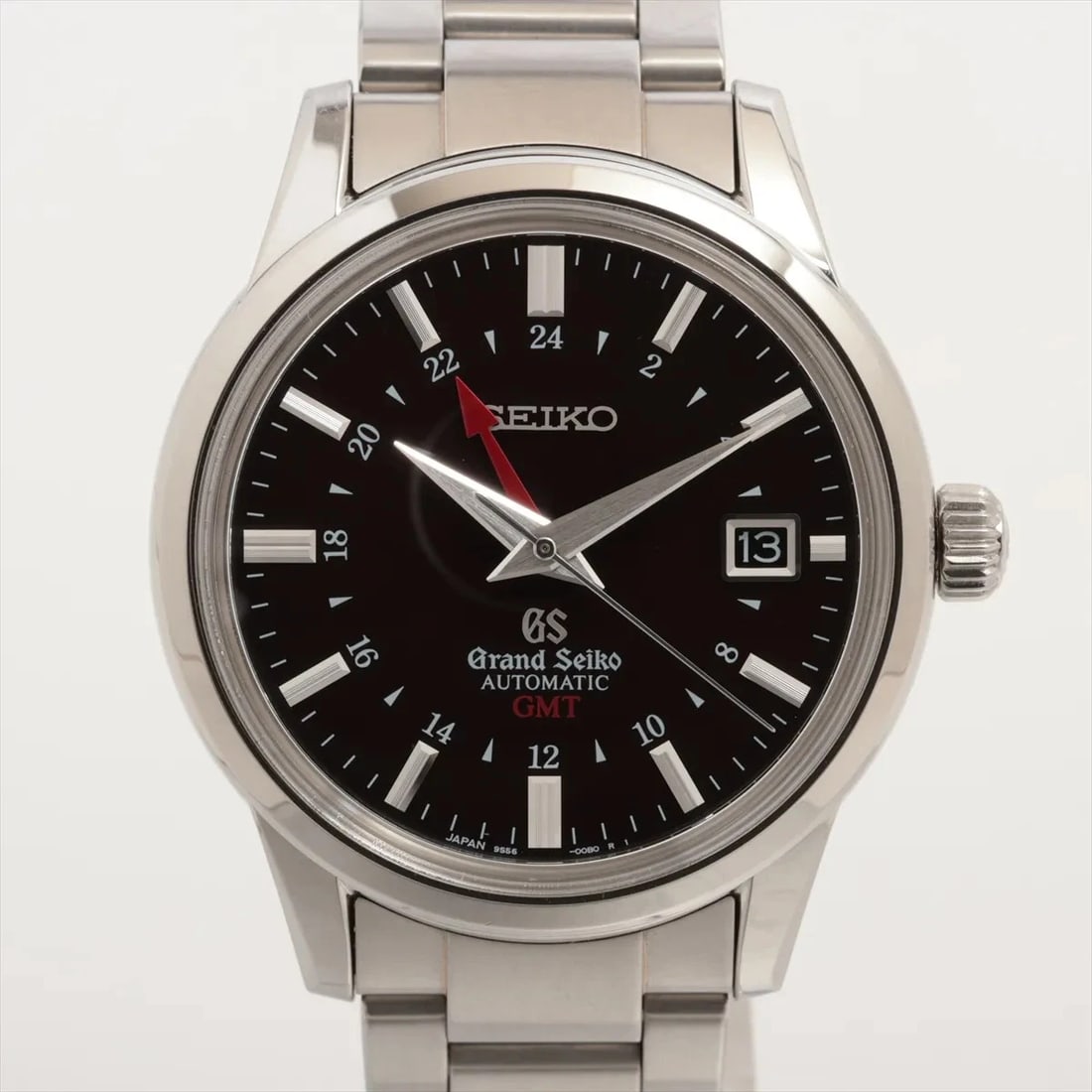 GRAND SEIKO MECHANICAL GMT SS BROWN: Grand Seiko Mechanical GMT SS Brown Brand: Grand Seiko Type/Style: Wristwatch Material: SS Color: Dial Color Brown Size: Case:W1.2 x H1.2inch / W38 x H38 Circumference of Wrist:6.5inch / 16.5