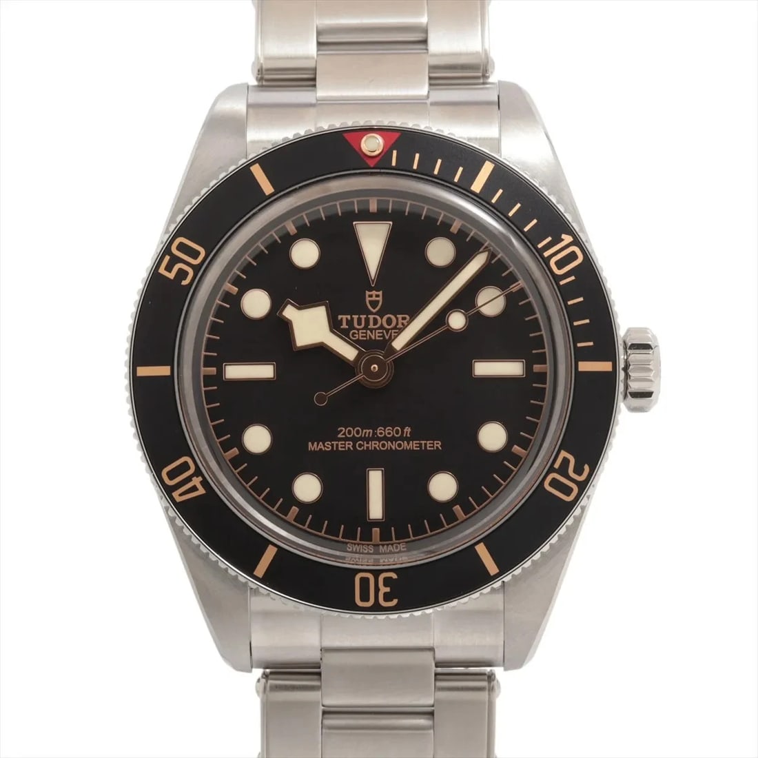 TUDOR BLACK SS: Tudor black SS Brand: Tudor Type/Style: Wristwatch Material: SS Color: Dial Color Black Size: Case:W1.2 x H1.2inch / W39 x H39 Circumference of Wrist:8.1inch / 20.5 Accessories: None Accessories