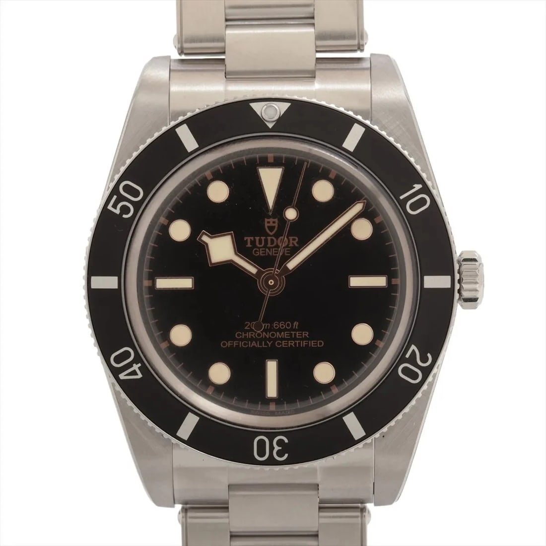TUDOR BLACK SS BLACK: Tudor Black SS black Brand: Tudor Type/Style: Wristwatch Material: SS Color: Dial Color Black Size: Case:W1.2 x H1.2inch / W37 x H37 Circumference of Wrist:8.1inch / 20.5 Accessories: None