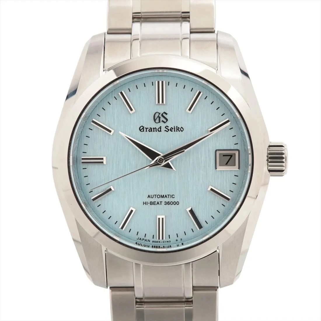 GRAND SEIKO HERITAGE COLLECTION MECHANICAL SS: Grand Seiko Heritage Collection Mechanical SS Brand: Grand Seiko Type/Style: Wristwatch Material: SS Color: Dial Color Ice blue Size: Case:W1.2 x H1.6inch / W37 x H44.6 Circumference of Wrist:7.7inch