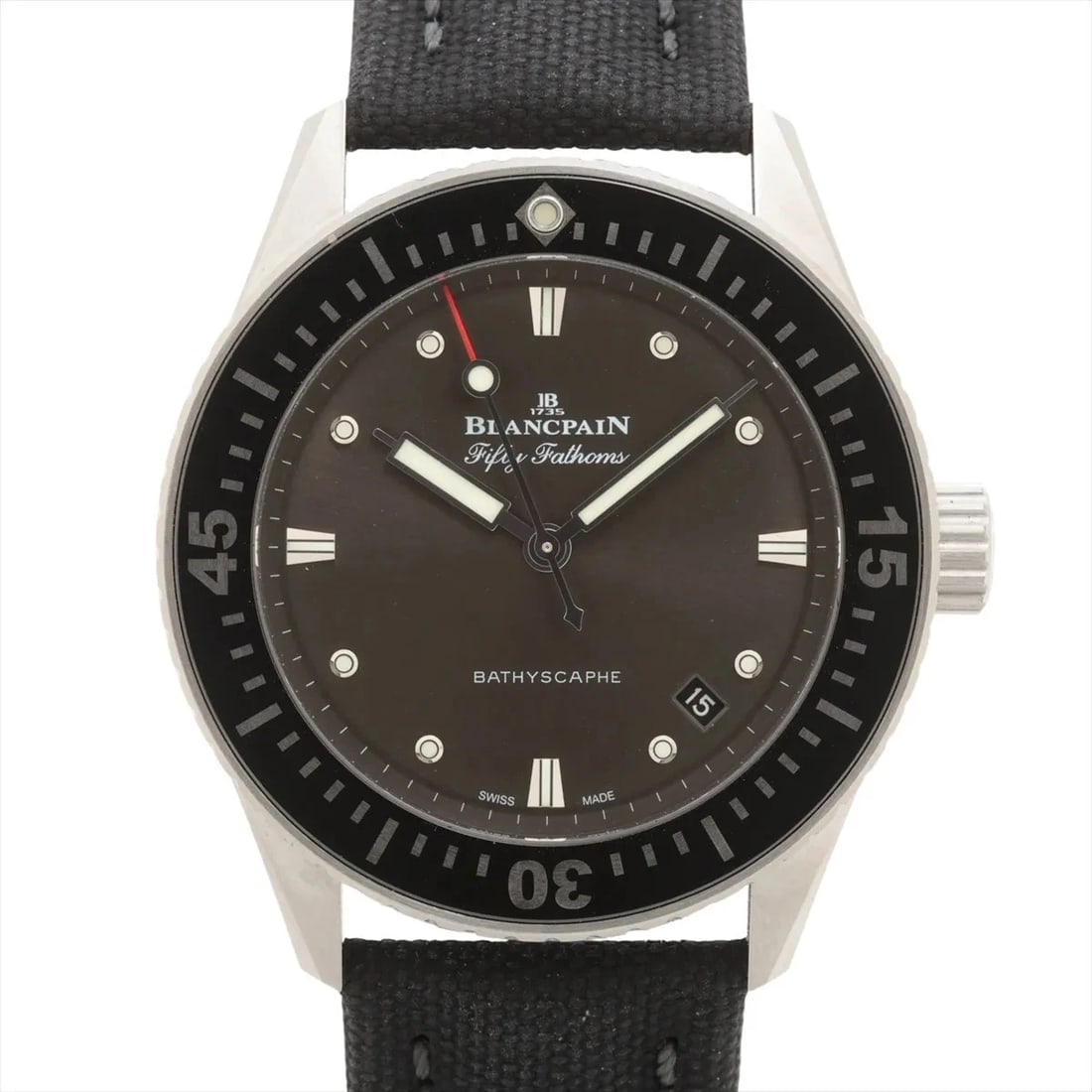 BLANCPAIN FATHOMS SS X NYLON X RUBBER GRAY (1 of 3)