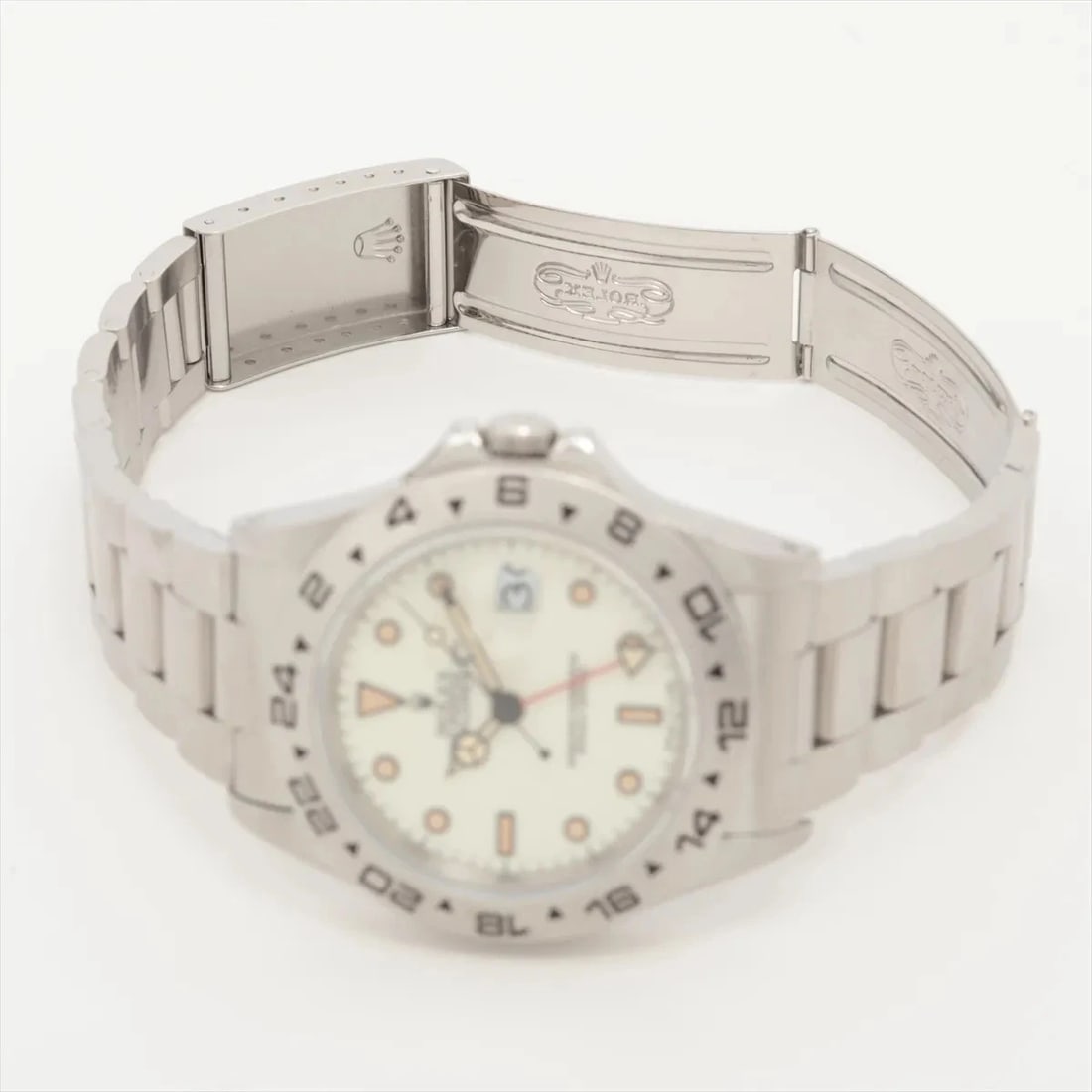 ROLEX EXPLORER SS IVORY - 4