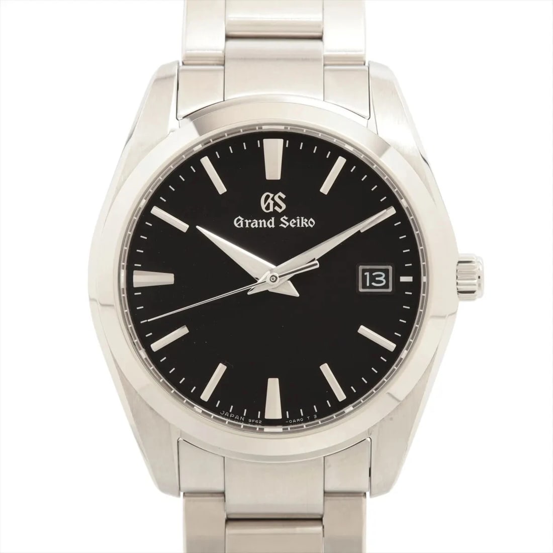 GRAND SEIKO HERITAGE COLLECTION SS QZ BLACK: Grand Seiko Heritage Collection SS QZ black Brand: Grand Seiko Type/Style: Wristwatch Material: SS Color: Dial Color Black Size: Case:W1.2 x H1.2inch / W37 x H37 Circumference of Wrist:7.9inch / 20
