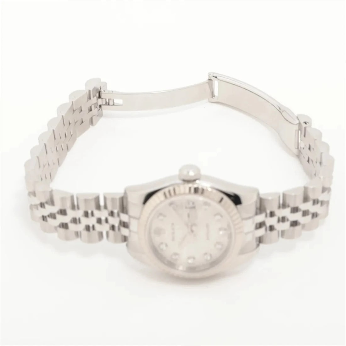 ROLEX DATEJUST SS?WG SILVER ENGRAVED COMPUTER - 4