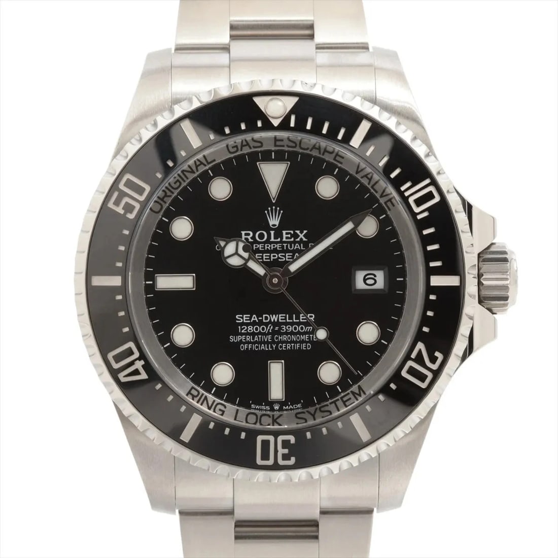 ROLEX SEA-DWELLER SS INTENSE BLACK: Rolex Sea-Dweller SS Intense black Brand: Rolex Type/Style: Wristwatch Material: SS Color: Dial Color intense black Size: Case:W1.6 x H1.6inch / W44 x H44 Circumference of Wrist:7.3inch / 18.5